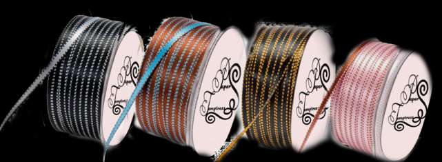 3/16 Satin Reversible Stitched Edge: click to enlarge