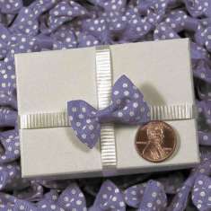 Purple Itty Bitty Bows: click to enlarge
