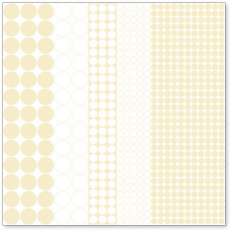 Antique White Mod Circles: click to enlarge