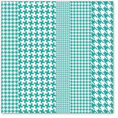 Teal Houndstooth: click to enlarge