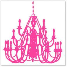 Pink Grand Chandalier: click to enlarge