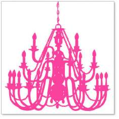 Pink Grand Chandalier: click to enlarge