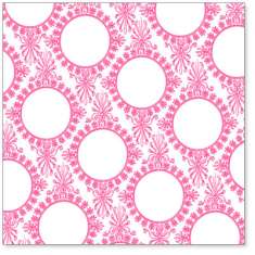 Pink Vintage Circle Wallpaper: click to enlarge